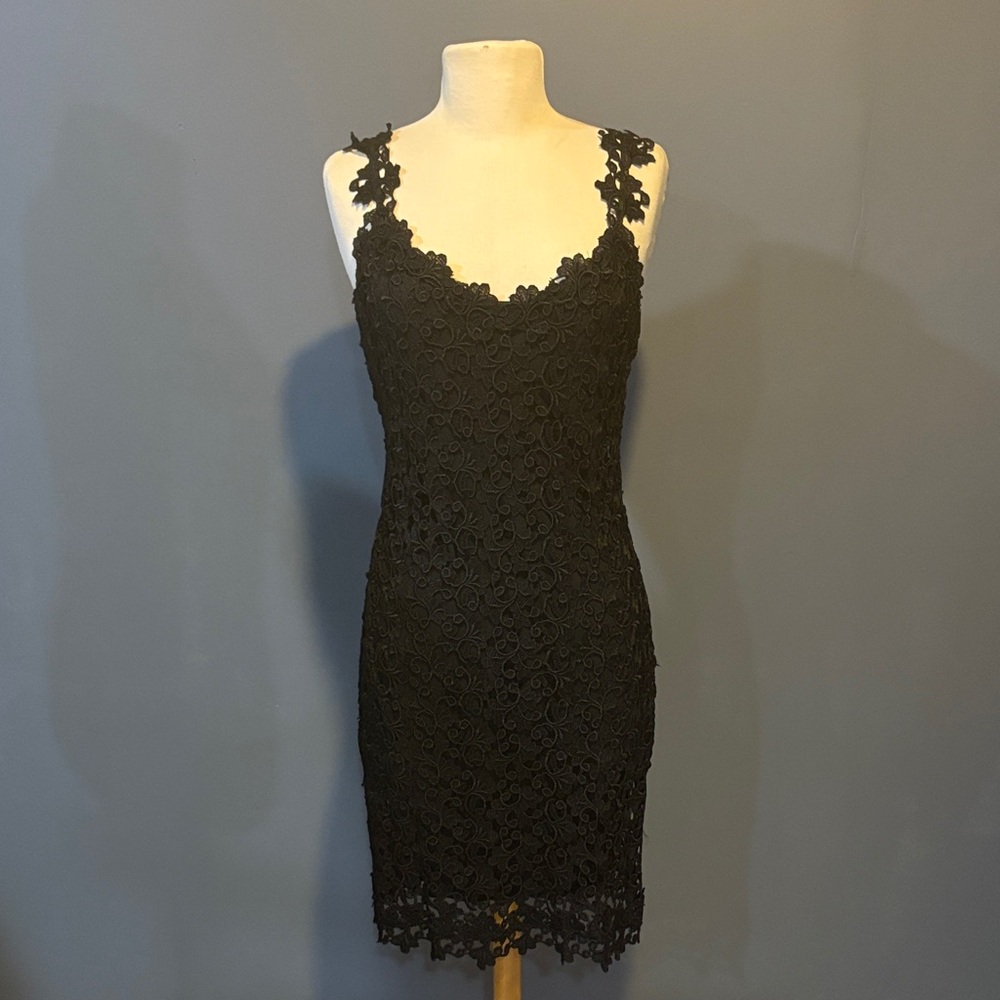 Severin Vintage Cocktail Little Black Dress. Mini. Size Small